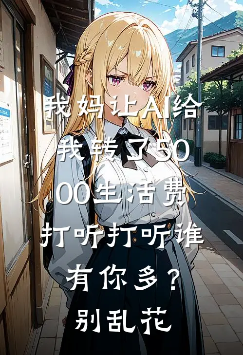 我妈让AI给我转了5000生活费：打听打听谁有你多？别乱花