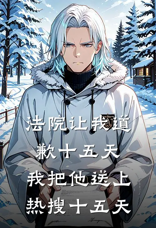 法院让我道歉十五天，我把他送上热搜十五天