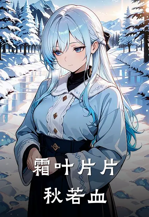 霜叶片片秋若血