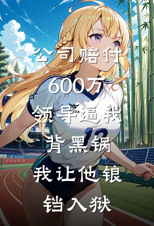 公司赔付600万，领导逼我背黑锅，我让他锒铛入狱