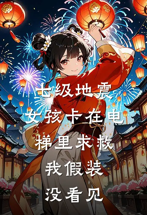 七级地震，女孩卡在电梯里求救，我假装没看见