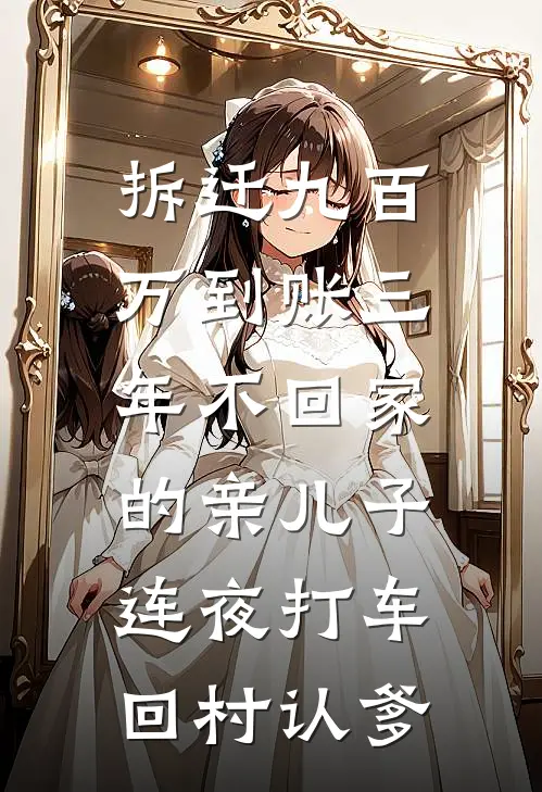 拆迁九百万到账三年不回家的亲儿子，连夜打车回村认爹