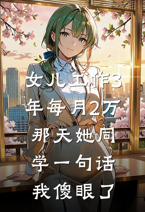 女儿工作3年每月2万，那天她同学一句话我傻眼了