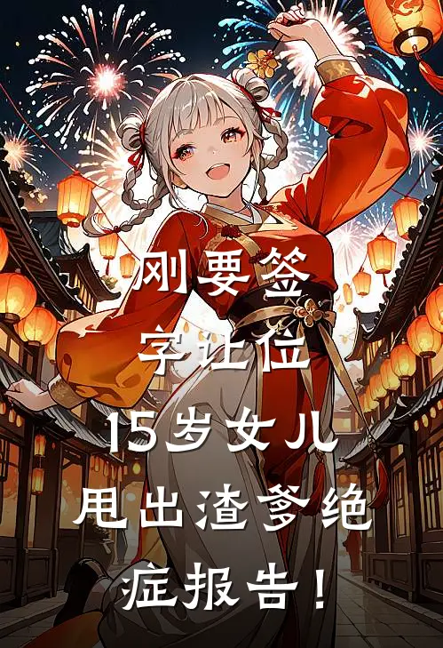 刚要签字让位，15岁女儿甩出渣爹绝症报告！