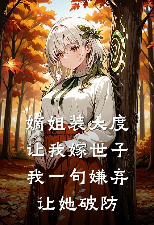 嫡姐装大度让我嫁世子，我一句嫌弃让她破防