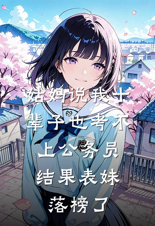 姑妈说我十辈子也考不上公务员，结果表妹落榜了