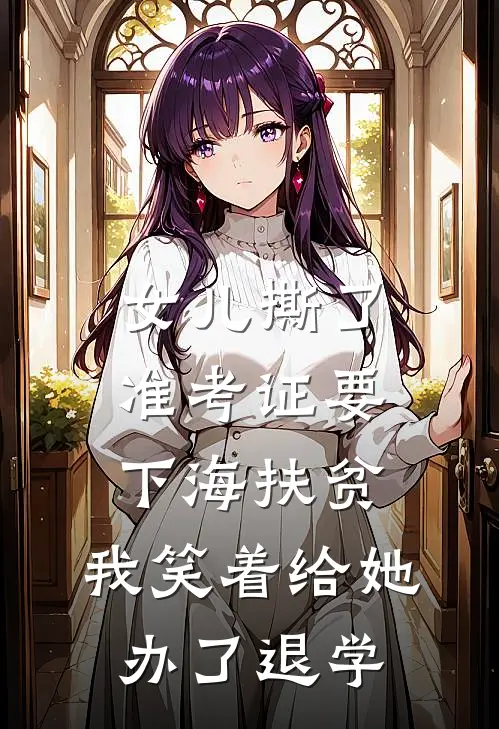 女儿撕了准考证要下海扶贫，我笑着给她办了退学