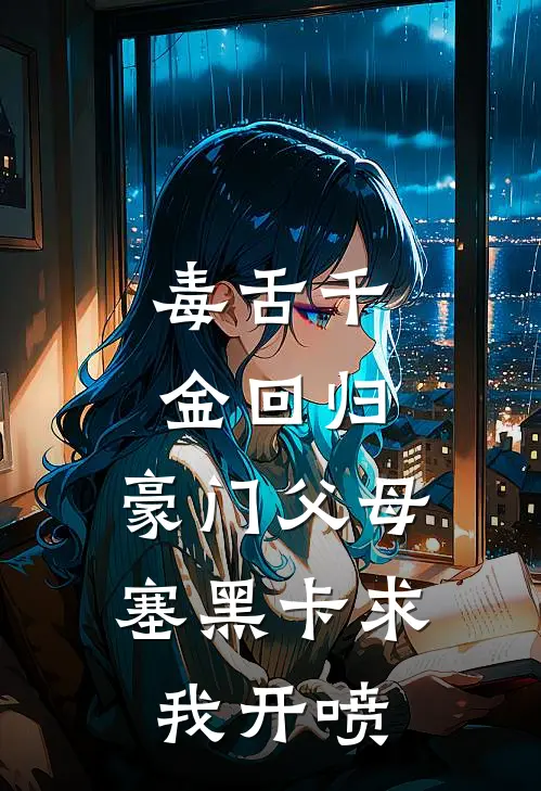 毒舌千金回归，豪门父母塞黑卡求我开喷