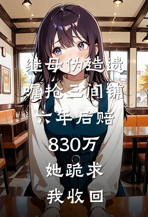 继母伪造遗嘱抢三间铺，六年后赔830万，她跪求我收回