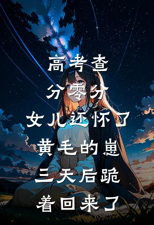 高考查分零分，女儿还怀了黄毛的崽，三天后跪着回来了