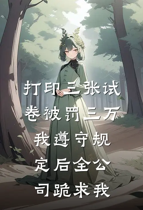 打印三张试卷被罚三万，我遵守规定后全公司跪求我