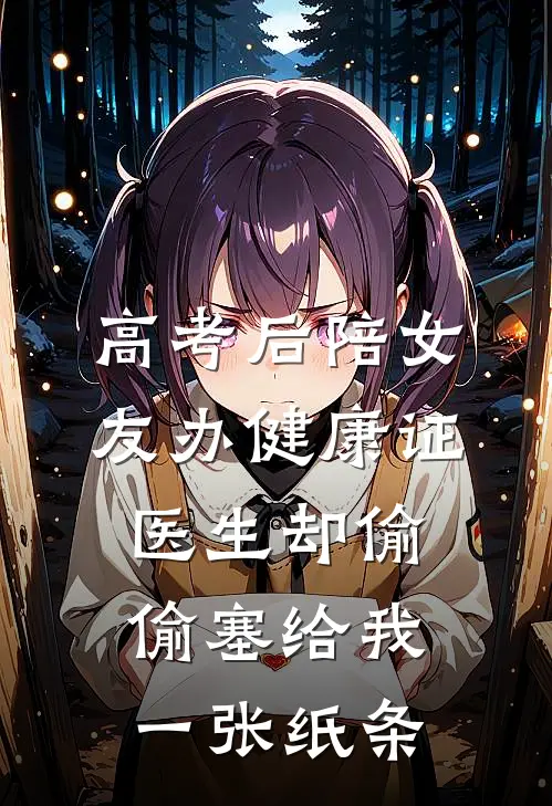 高考后陪女友办健康证，医生却偷偷塞给我一张纸条