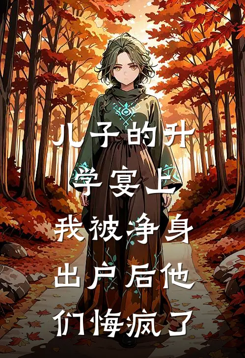 儿子的升学宴上，我被净身出户后他们悔疯了