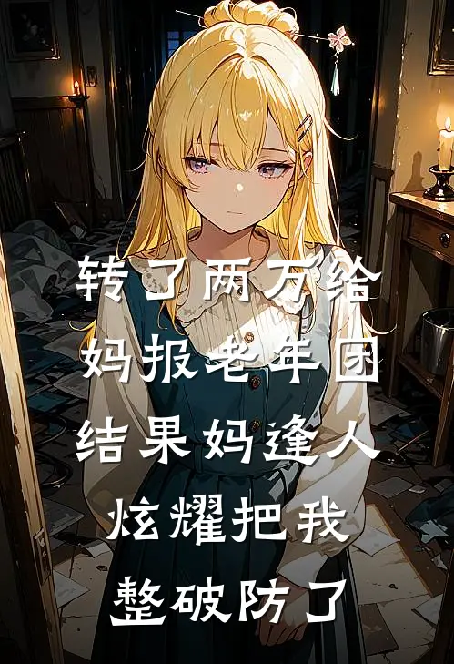 转了两万给妈报老年团，结果妈逢人炫耀把我整破防了