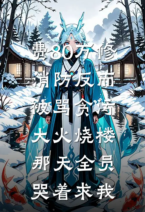 费80万修消防反而被骂贪污，大火烧楼那天全员哭着求我