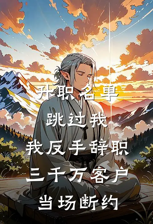 升职名单跳过我，我反手辞职，三千万客户当场断约