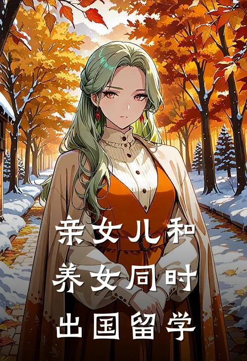 亲女儿和养女同时出国留学