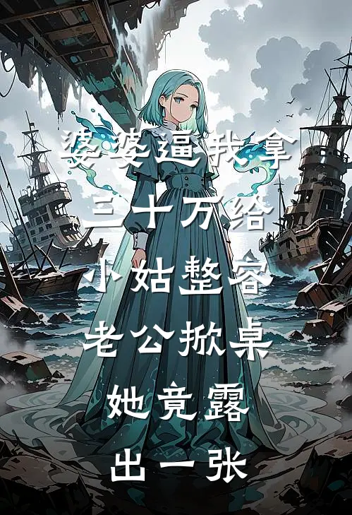 婆婆逼我拿三十万给小姑整容，老公掀桌，她竟露出一张