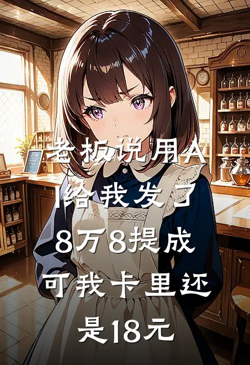 老板说用AI给我发了8万8提成，可我卡里还是18元