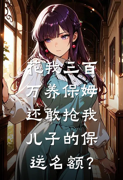 花我三百万养保姆，还敢抢我儿子的保送名额？