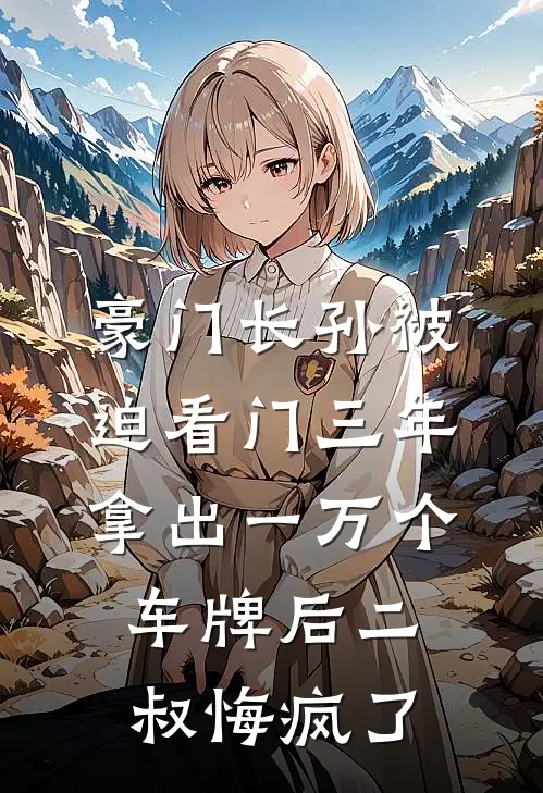 豪门长孙被迫看门三年，拿出一万个车牌后二叔悔疯了