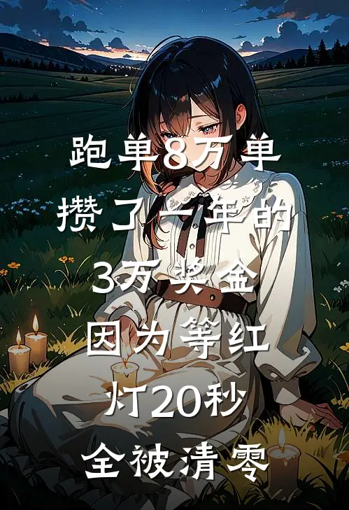 跑单8万单攒了一年的3万奖金，因为等红灯20秒全被清零