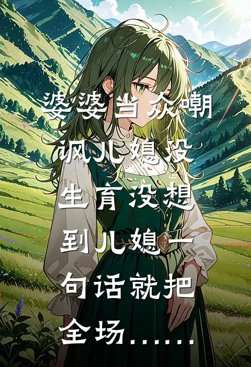 婆婆当众嘲讽儿媳没生育没想到儿媳一句话就把全场……