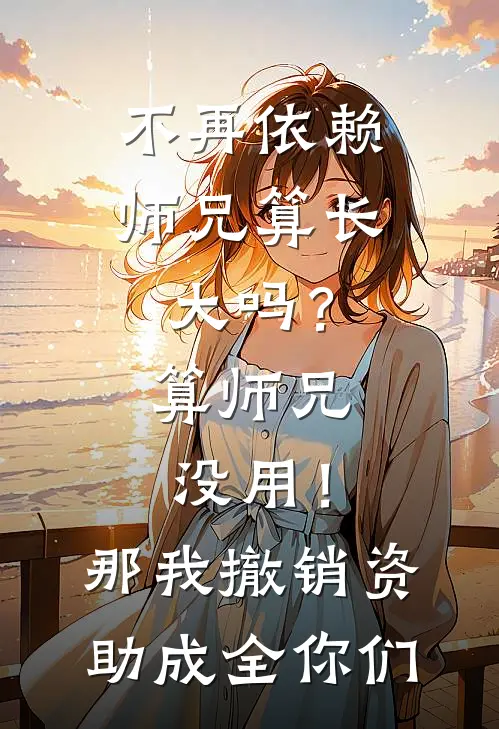不再依赖师兄算长大吗？算师兄没用！那我撤销资助成全你们