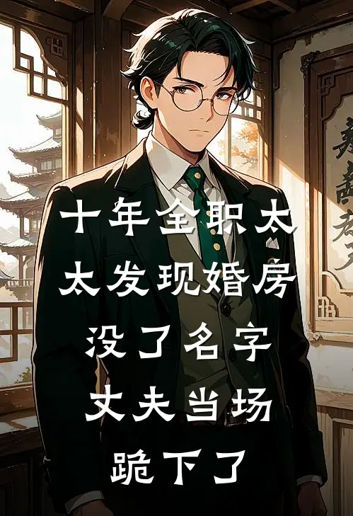十年全职太太发现婚房没了名字，丈夫当场跪下了