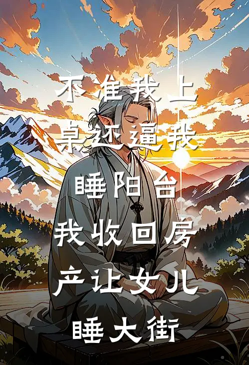 不准我上桌还逼我睡阳台，我收回房产让女儿睡大街