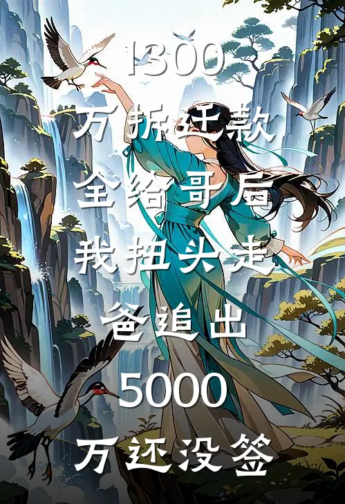 1300万拆迁款全给哥后我扭头走，爸追出：5000万还没签
