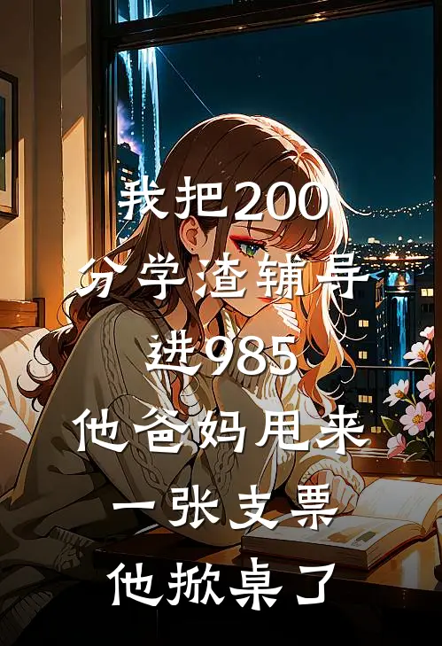 我把200分学渣辅导进985，他爸妈甩来一张支票他掀桌了