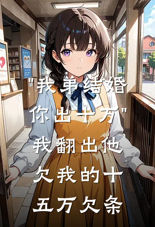 "我弟结婚你出十万"，我翻出他欠我的十五万欠条