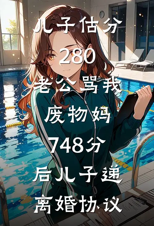 儿子估分280，老公骂我废物妈，748分后儿子递离婚协议