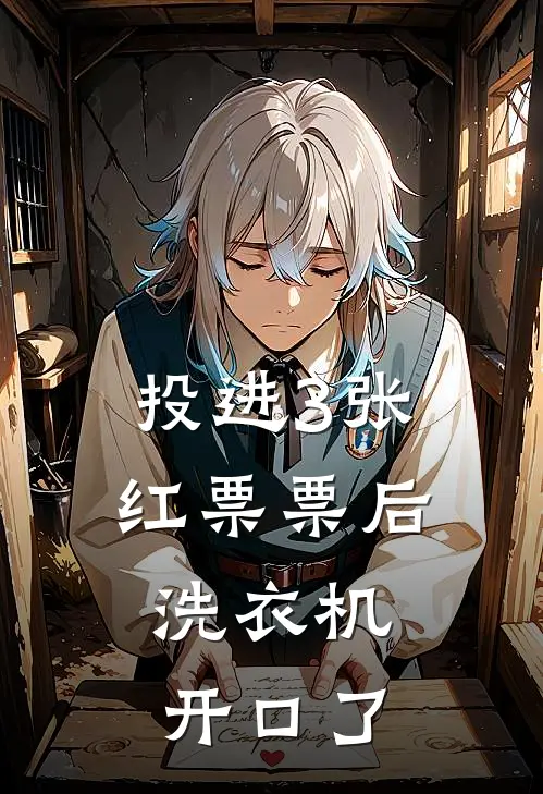 投进3张红票票后，洗衣机开口了