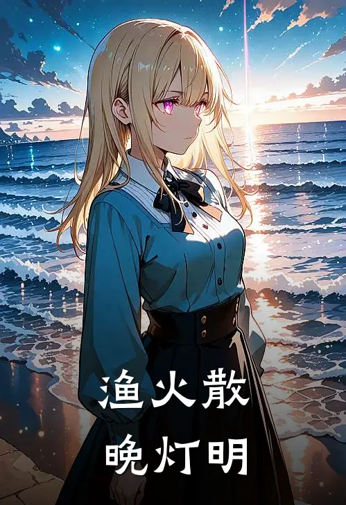 渔火散，晚灯明