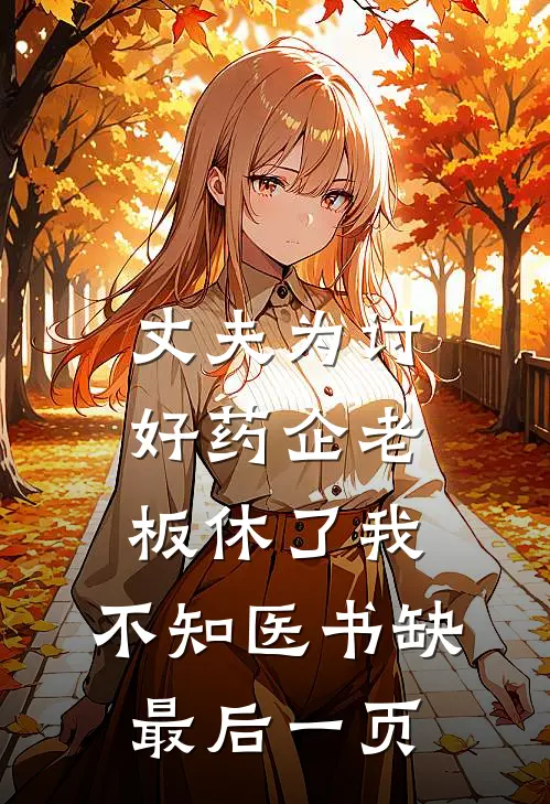 丈夫为讨好药企老板休了我，不知医书缺最后一页