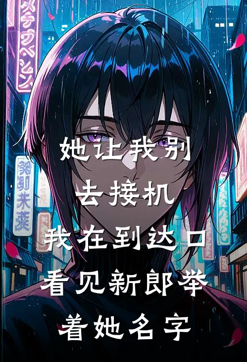 她让我别去接机，我在到达口看见新郎举着她名字