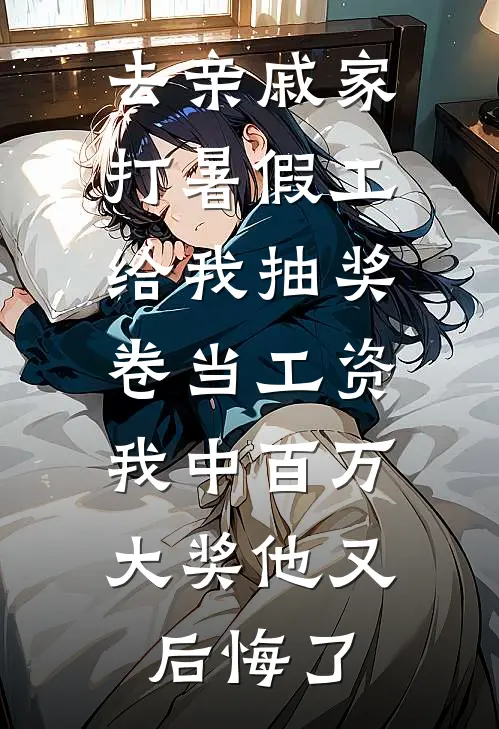 去亲戚家打暑假工给我抽奖卷当工资，我中百万大奖他又后悔了