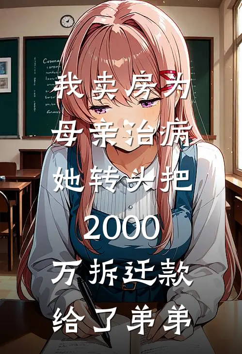 我卖房为母亲治病，她转头把2000万拆迁款给了弟弟
