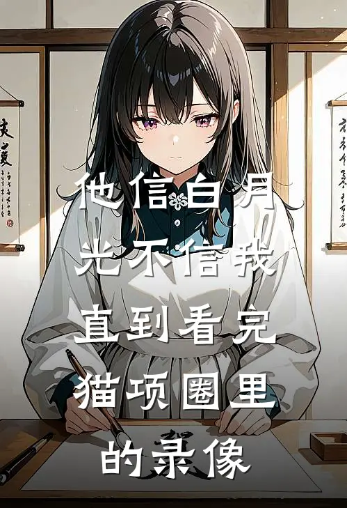 他信白月光不信我，直到看完猫项圈里的录像