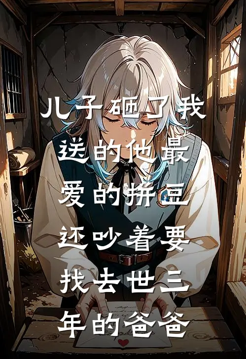 儿子砸了我送的他最爱的拼豆，还吵着要找去世三年的爸爸