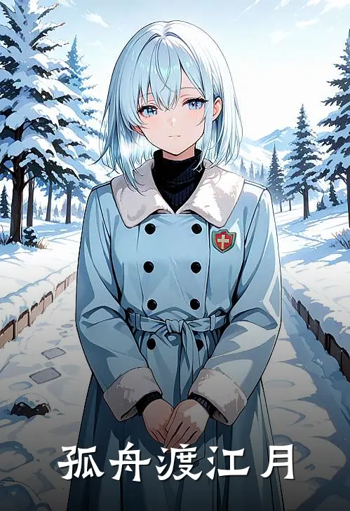 孤舟渡江月