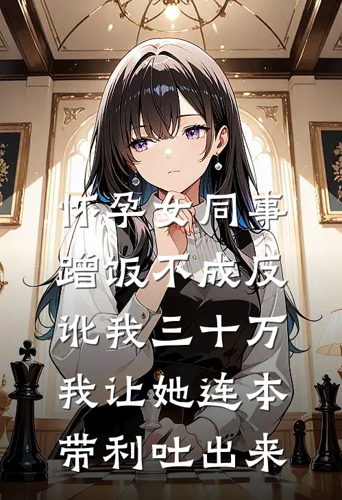 怀孕女同事蹭饭不成反讹我三十万，我让她连本带利吐出来