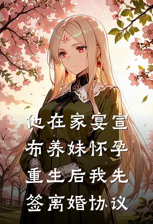 他在家宴宣布养妹怀孕，重生后我先签离婚协议