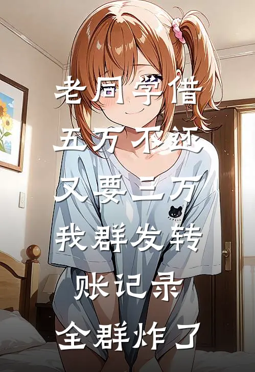 老同学借五万不还又要三万，我群发转账记录，全群炸了