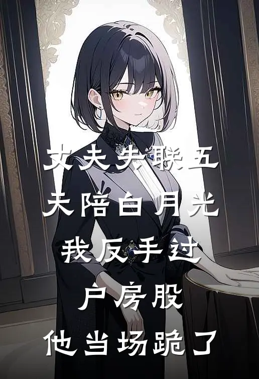 丈夫失联五天陪白月光，我反手过户房股，他当场跪了