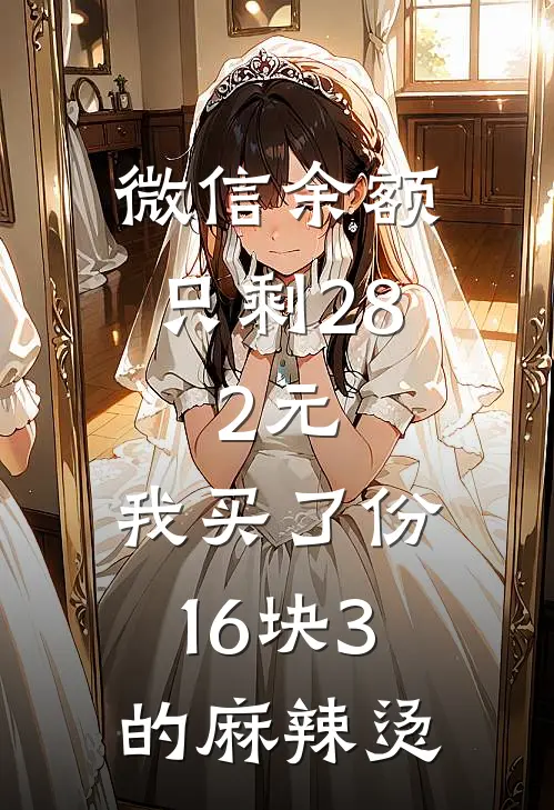 微信余额只剩28.2元，我买了份16块3的麻辣烫