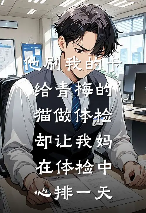 他刷我的卡给青梅的猫做体检，却让我妈在体检中心排一天