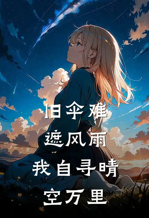 旧伞难遮风雨，我自寻晴空万里